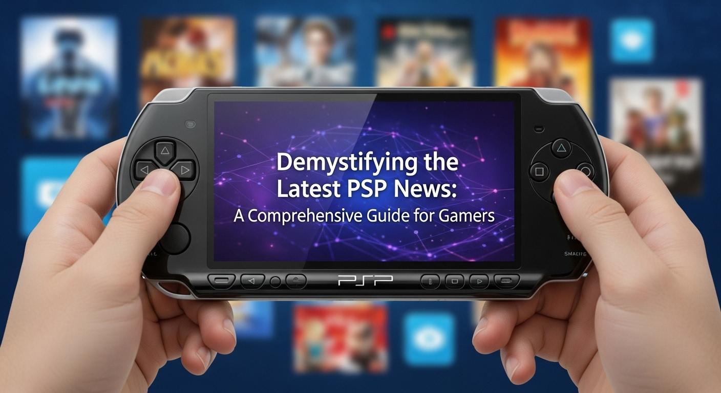 “Demystifying the Latest PSP News: A Comprehensive Guide for Gamers”