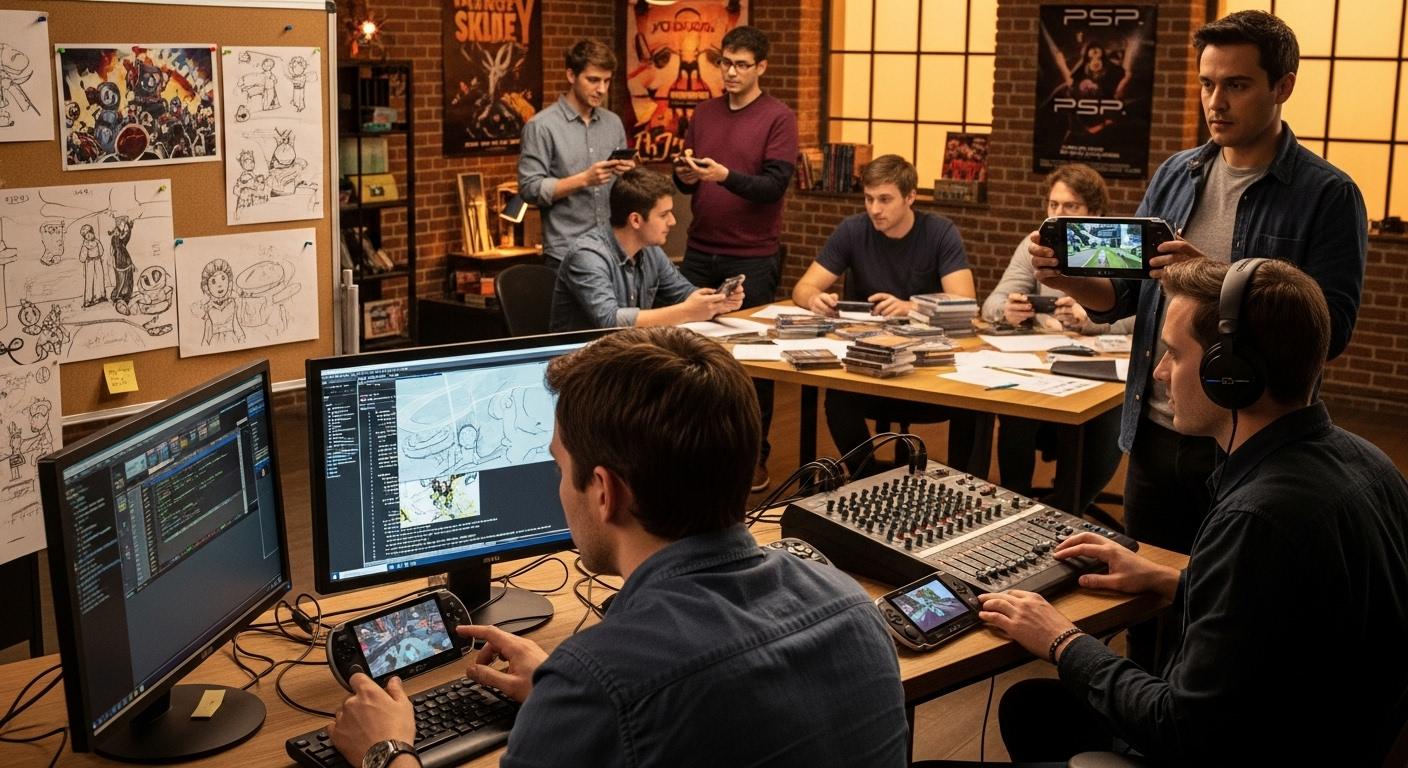 “Behind the Scenes: The Making of Popular PSP Game Releases”