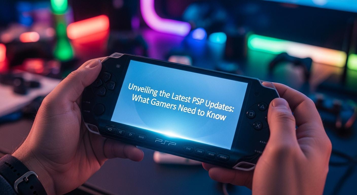 “Unveiling the Latest PSP Updates: What Gamers Need to Know”