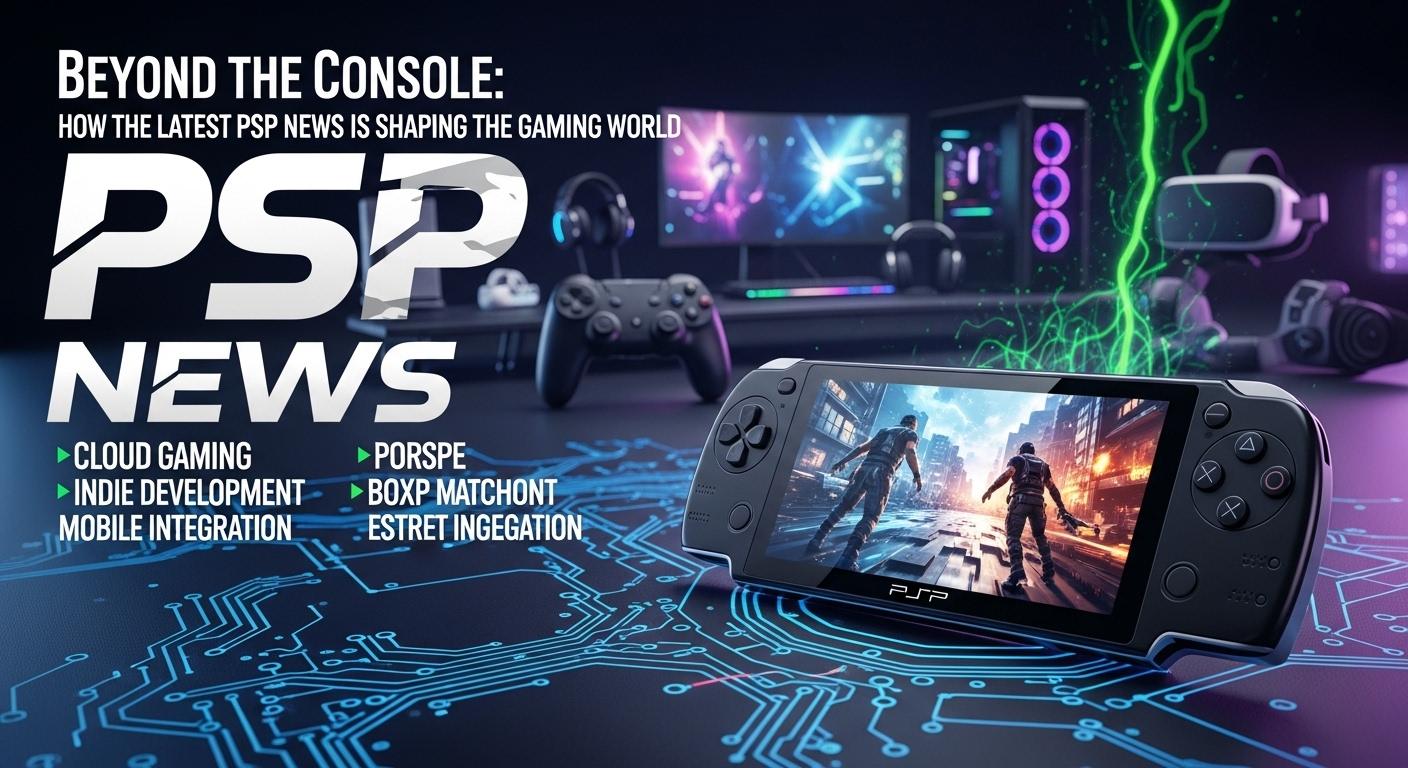“Beyond the Console: How the Latest PSP News is Shaping the Gaming World”