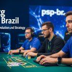 Brazilian igaming market scene with diverse players and regulatory imagery