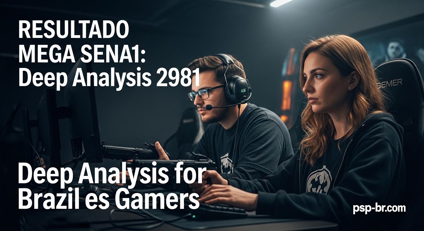 Illustration of lottery balls and Brazil map representing resultado mega sena 2981 analysis